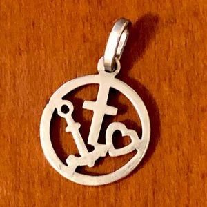 Faith Hope and Charity Charm